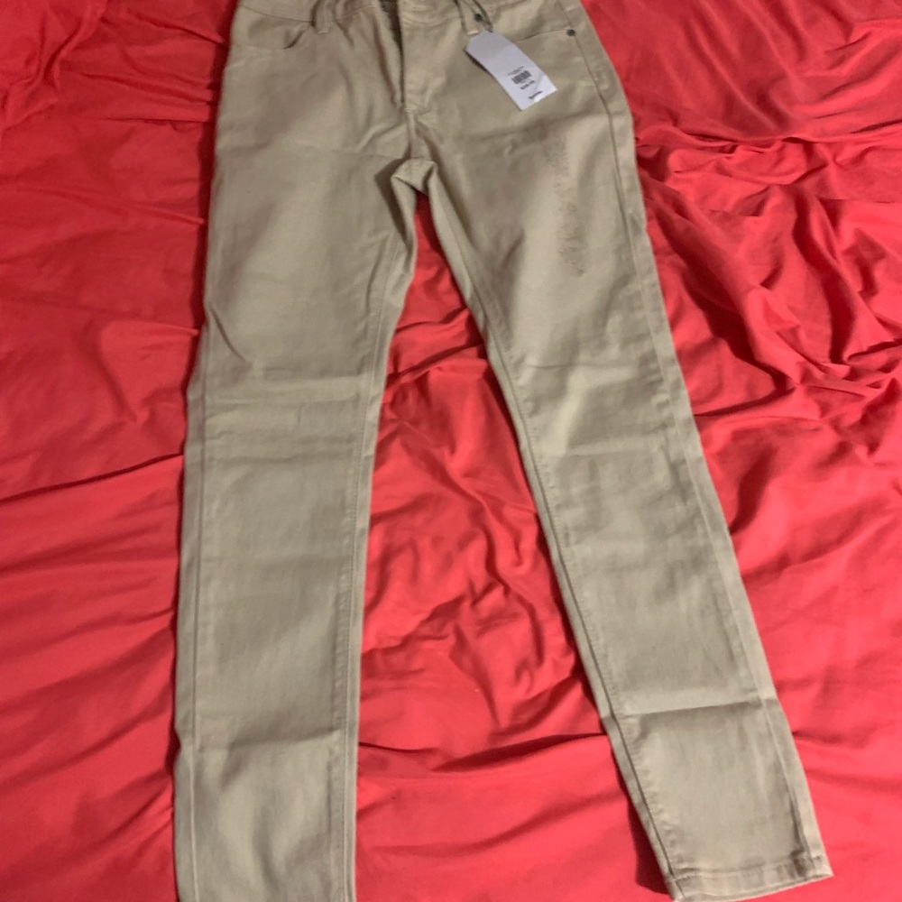 Tan bluenotes skinny jeggings